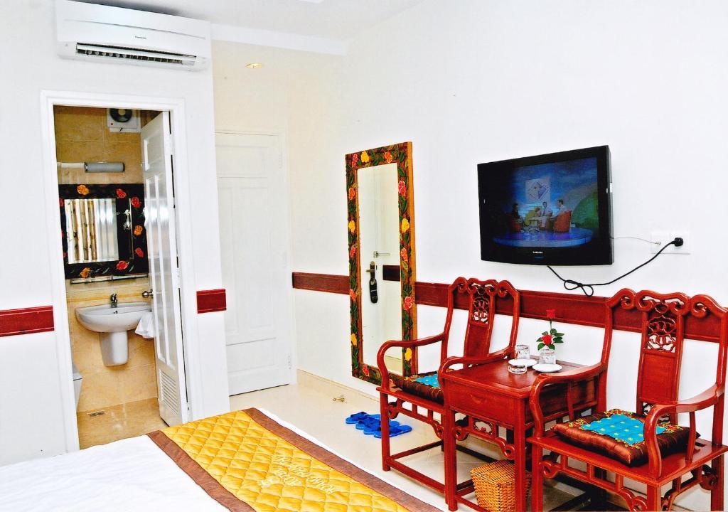 Hoang Thanh Thuy Airport Hotel 1 - Gan Am Thuc Dem Cho Hoang Hoa Tham Πόλη Χο Τσι Μινχ Δωμάτιο φωτογραφία